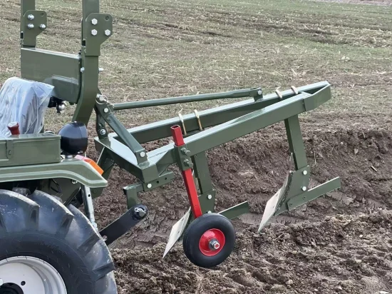Tractors Müller T18 Tractor with Front Loader, Bucket, Bale Forks, Rotary Tiller, Plough and Trailer