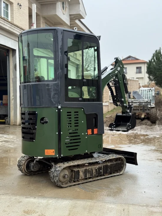 Excavators Mini Excavator Müller Е1.7 Cabin