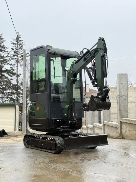 Excavators Mini Excavator Müller E1.3 Cabin