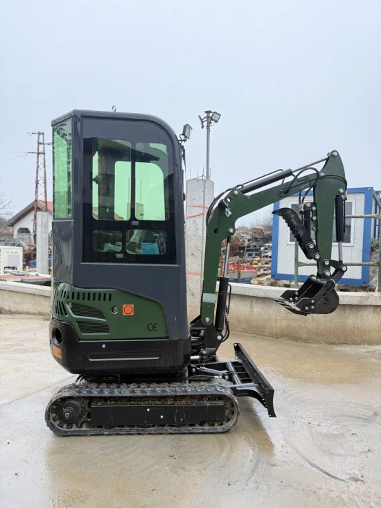 Excavators Mini Excavator Müller E1.3 Cabin
