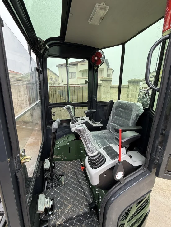 Excavators Mini Excavator Müller E1.3 Cabin