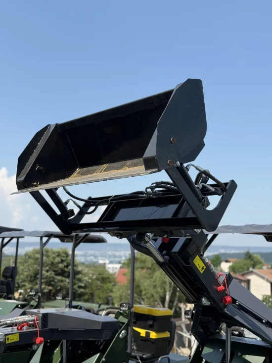 Skidsteer Accessories for Müller S0.7, S1.0 and S1.2 High dump bucket