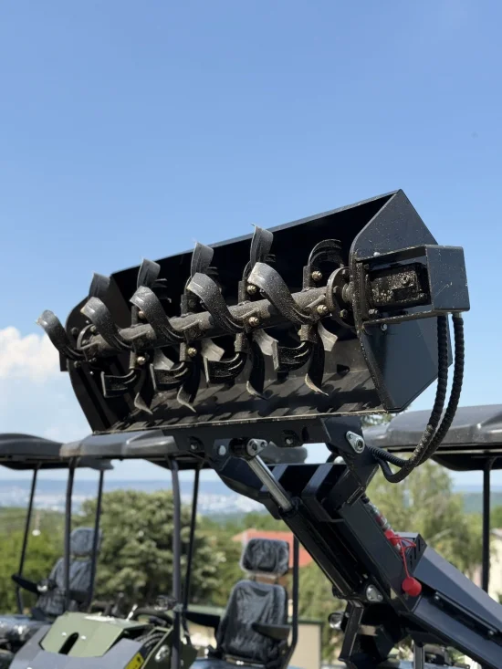 Skidsteer Accessories for Müller S0.7, S1.0 and S1.2 Rotary Plow