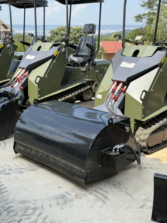 Skidsteer Accessories for Müller S0.7, S1.0 and S1.2 Broom/Sweeper with Collector