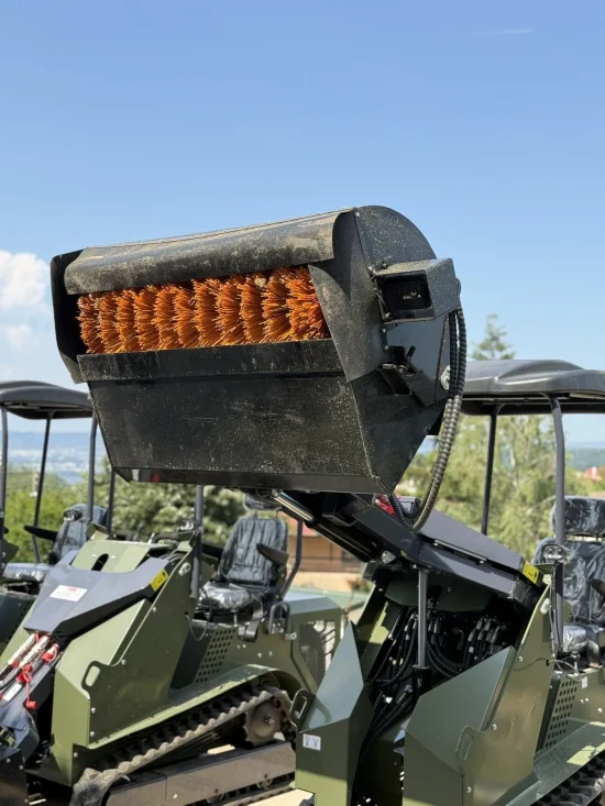 Skidsteer Accessories for Müller S0.7, S1.0 and S1.2 Broom/Sweeper with Collector