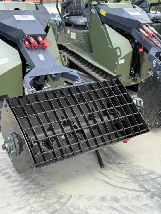 Skidsteer Accessories for Müller S0.7, S1.0 and S1.2 Concrete Mixing Bucket