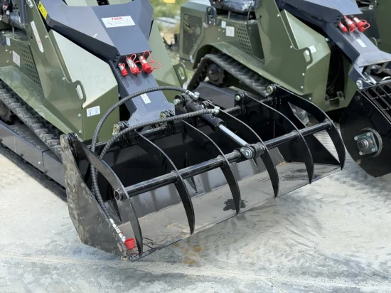 Skidsteer Accessories for Müller S0.7, S1.0 and S1.2 Grab Bucket 1.5m