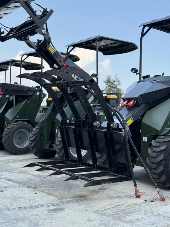 Skidsteer Accessories for Müller S0.7, S1.0 and S1.2 Hydraulic Grapple