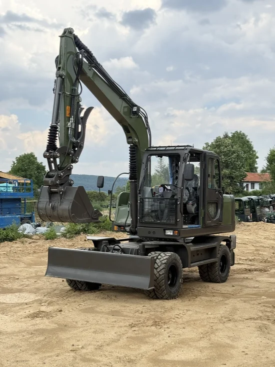 Excavators Wheel Excavator Müller Е7.5W