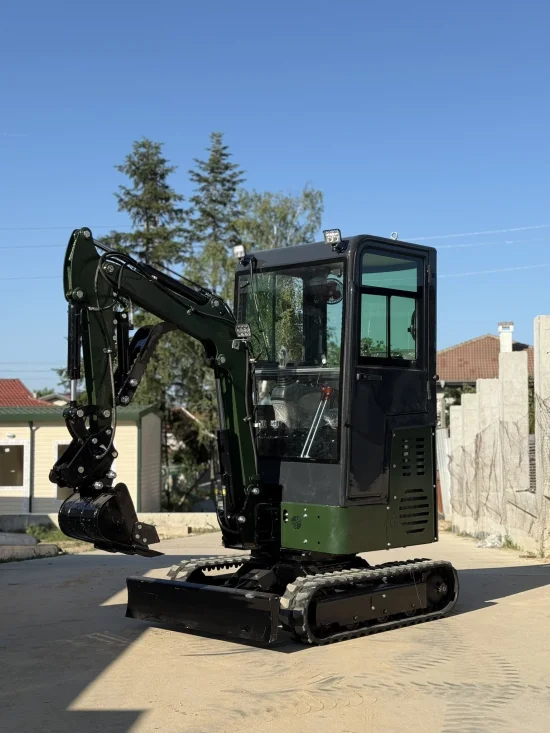Excavators Mini Excavator Müller Е1.7 Cabin