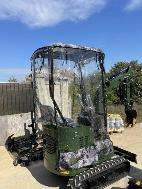 Mini Excavator Accessories 1t - 2t Soft Cabin